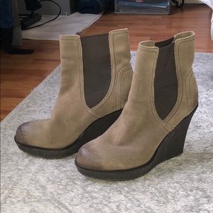 Splendid suede booties
